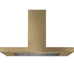 RANGEMASTER Flat 90 Chimney Cooker Hood - Cream
